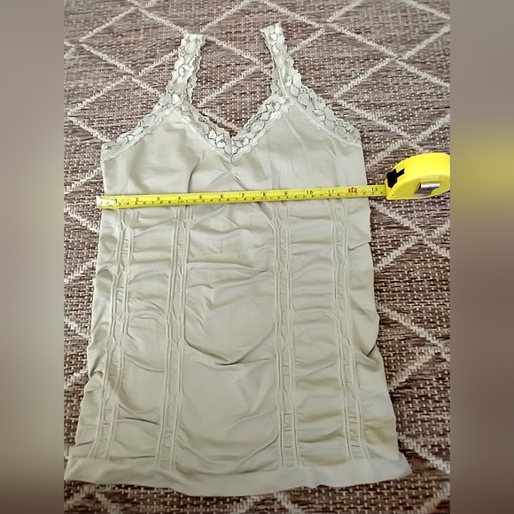 Tank Cami M.USA Nylon/spandex lace Trim Tank Top Cami - Picture 11 of 12